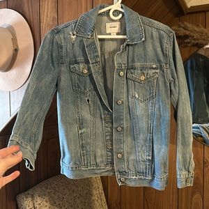 Old navy Boyfriend fit denim jacket